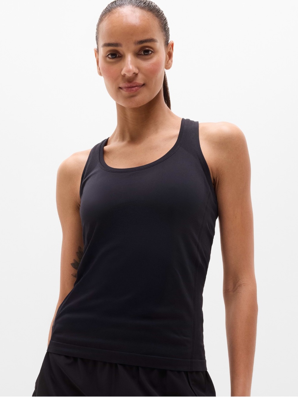 Athleta Momentum Foex Tank LOT 🖤🩵 black and light blue size small